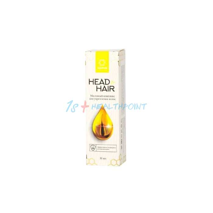 Head&Hair - aliejaus kompleksas plaukams stiprinti Raseiniuose